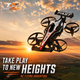2-in-1 RC Flying Car Drone
