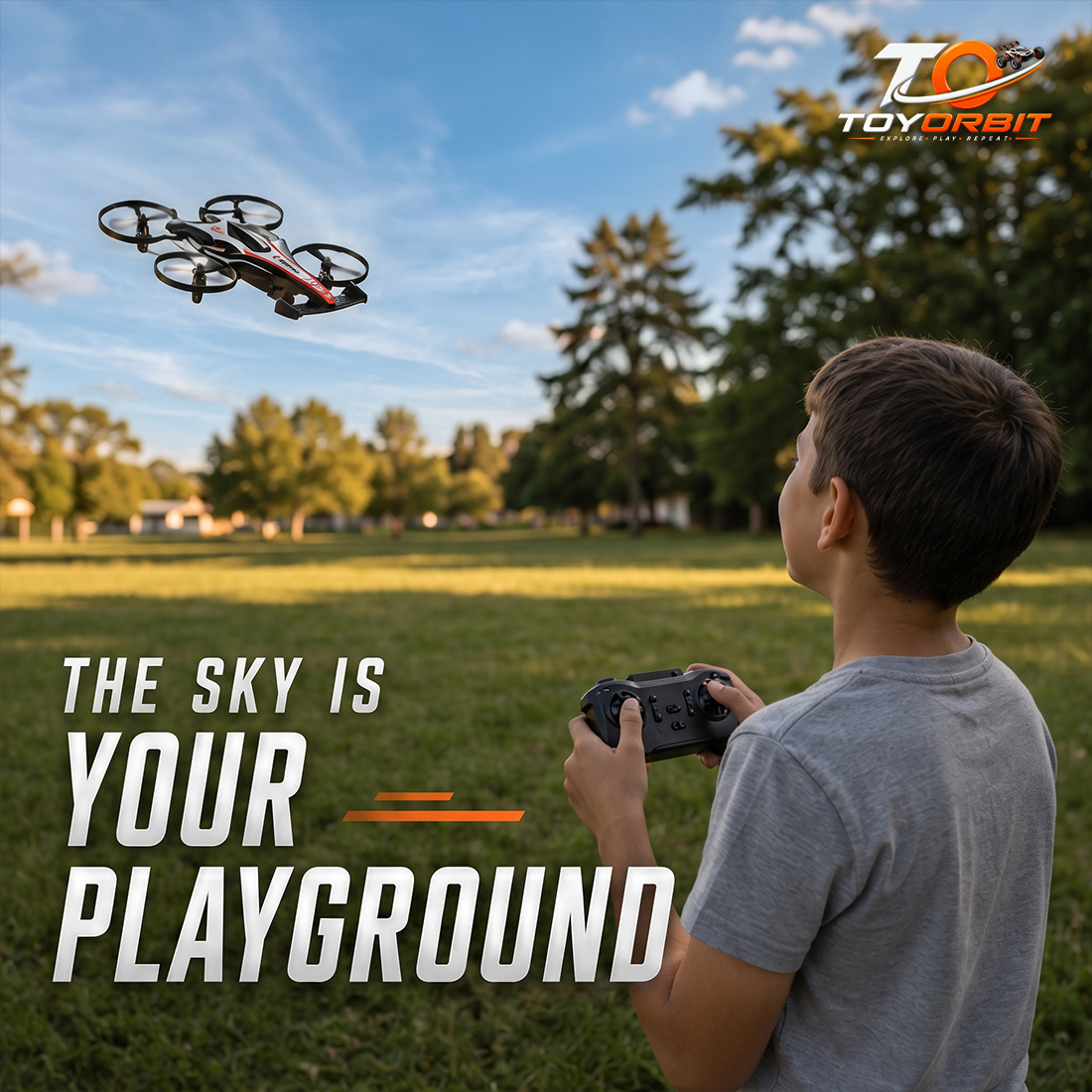 2-in-1 RC Flying Car Drone