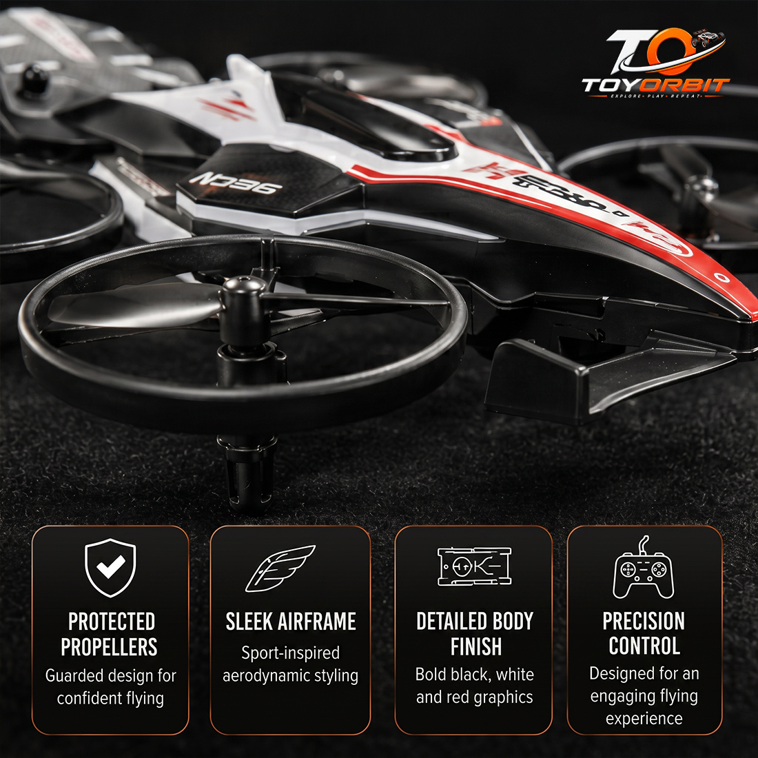 2-in-1 RC Flying Car Drone — image 5