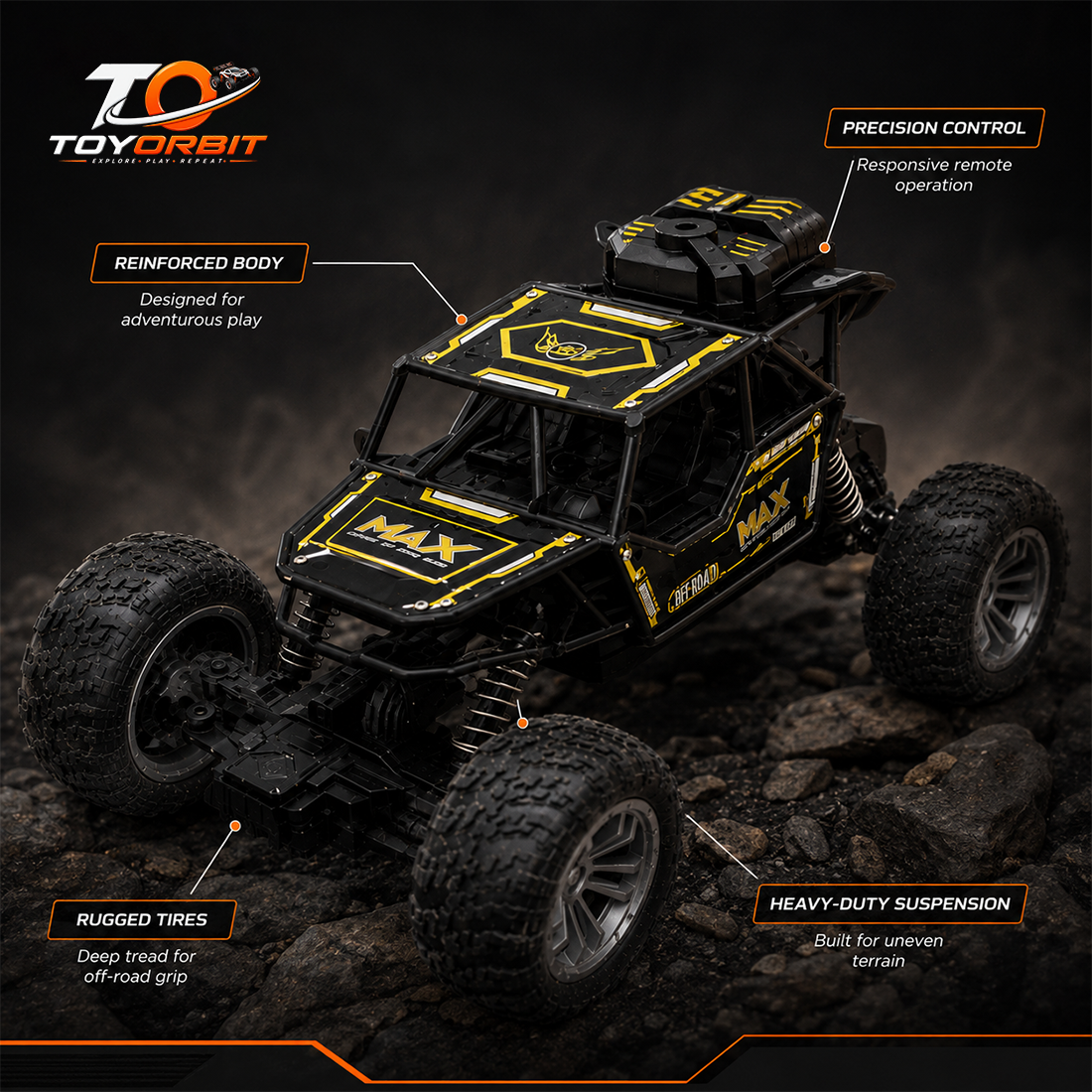 Extreme RC Off-Road Rock Crawler