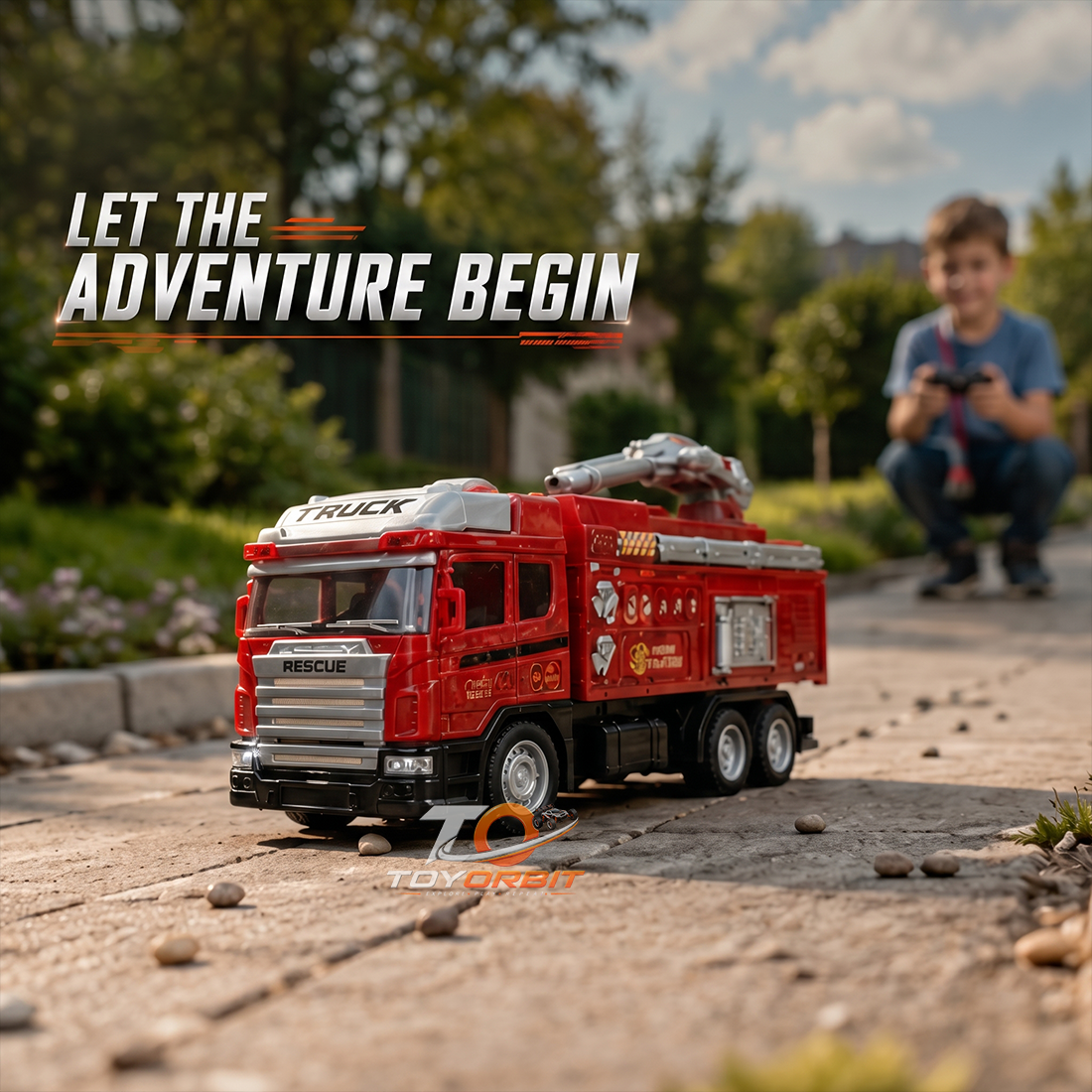RC Fire Rescue Engine Truck — image 3