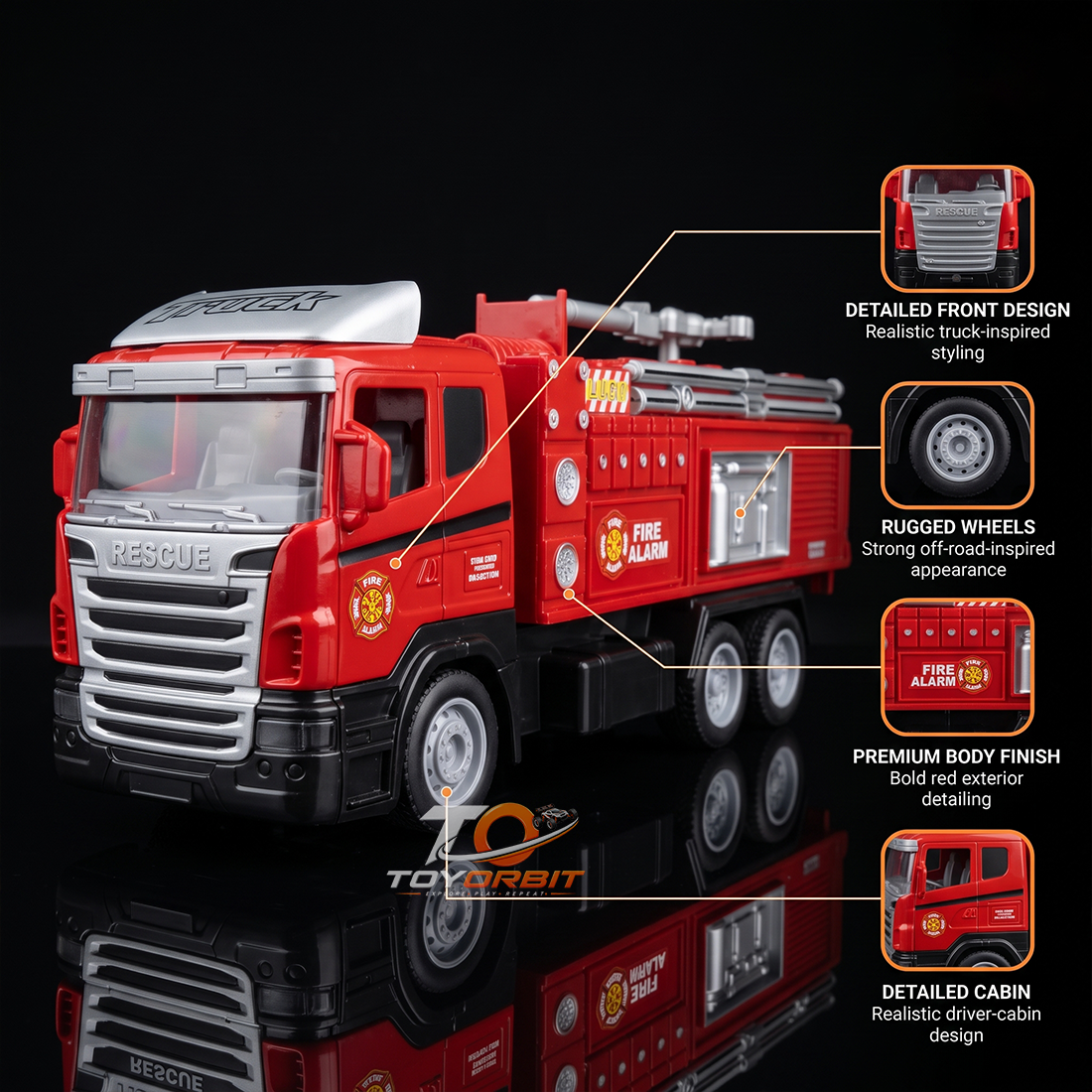 RC Fire Rescue Engine Truck — image 4