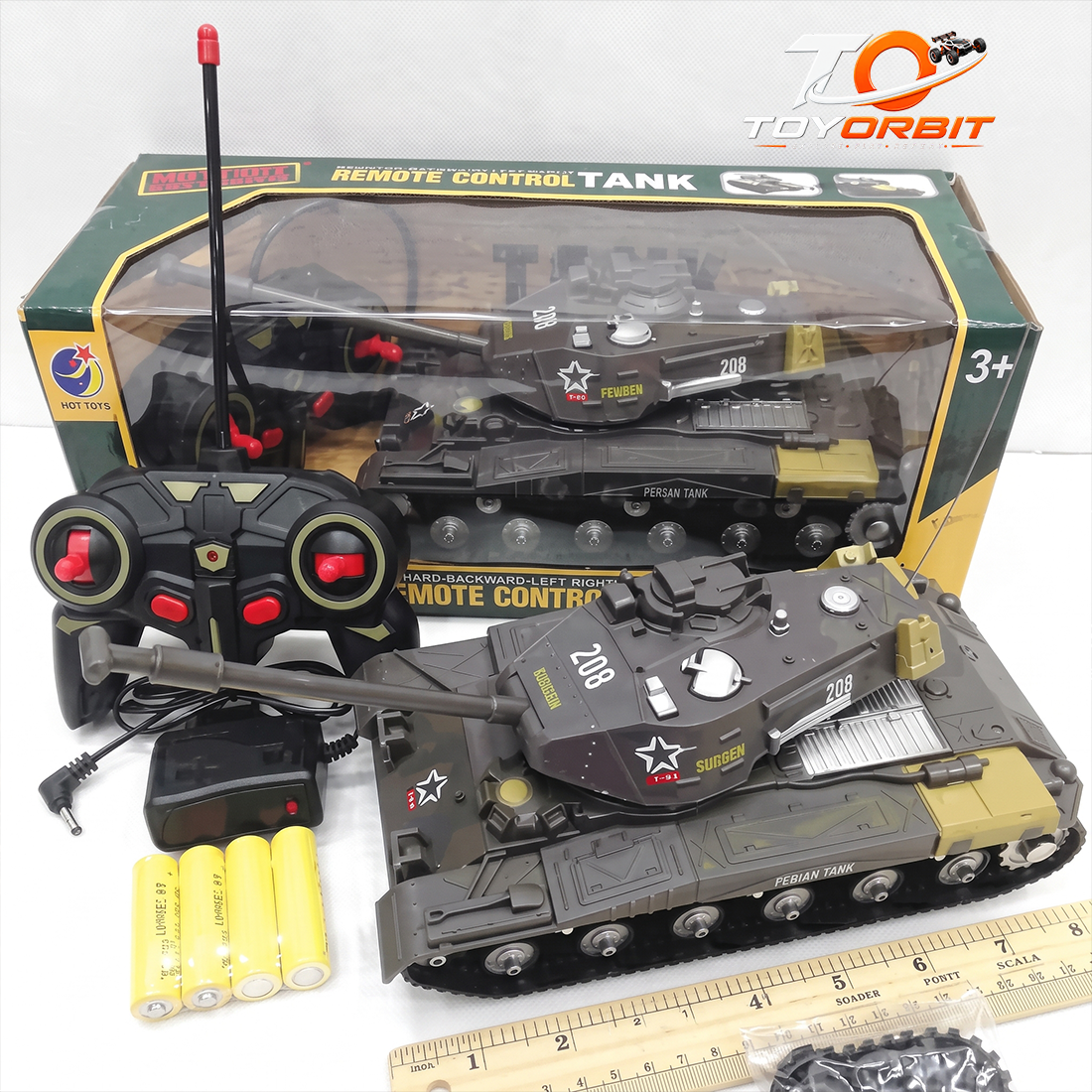 Armored RC Battle Tank